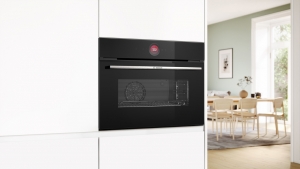 Bosch CBG7341B1, Einbau-Kompaktbackofen, Serie 8, schwarz, EEK: A+, mit 5 Jahren Garantie!