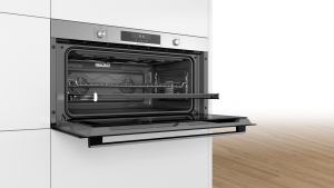 Bosch VBC5580S0, Einbau-Backofen, 90 cm, Serie 6, Edelstahl, EEK: A+, mit 5 Jahren Garantie!