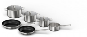 Bosch HEZ9SE060, Kochgeschirr-Set, 6-teilig