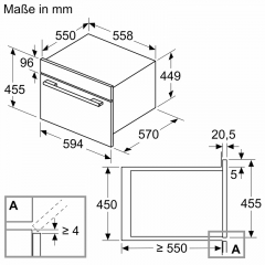 Siemens CM585AGS1, Einbau-Mikrowelle mit Heiluft, 60 x 45 cm, iQ500, Schwarz, Edelstahl, mit 5 Jahren Garantie!