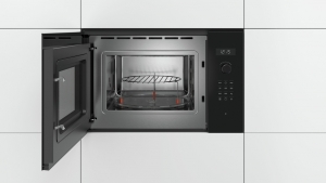 Bosch BEL554MB0, Einbau-Mikrowelle mit Grill, Serie 6, schwarz, mit 5 Jahren Garantie!