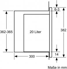 Bosch BFL524MS0, Einbau-Mikrowelle, Serie 6, schwarz, mit 5 Jahren Garantie!