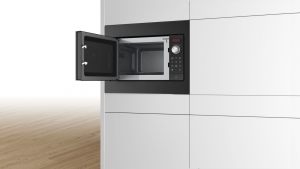 Bosch BFL523MB3, Einbau-Mikrowelle, Serie 2, schwarz, mit 5 Jahren Garantie!