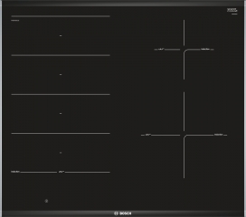 Bosch PXE675DC1E, Induktionskochfeld, Serie 8, Rahmen aufliegend, 60 cm, mit 5 Jahren Garantie!