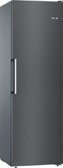 BOSCH GSN36VXEP, Serie 4, Freistehender Gefrierschrank, 186 x 60 cm, Edelstahl schwarz, EKK: E, mit 5 Jahren Garantie!