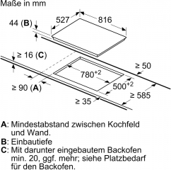 Bosch PKM875DP1D, Elektrokochfeld Glaskeramik, Serie 8, Rahmen aufliegend, 80 cm, mit 5 Jahren Garantie!