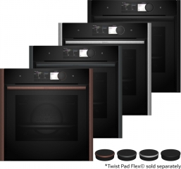 Neff B69FY5CX0, Einbaubackofen mit FullSteam, Brushed-Bronze Z9060BY0, EEK: A+, MIT 7 JAHREN GARANTIE