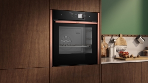 Neff B69FY5CX0, Einbaubackofen mit FullSteam, Brushed-Bronze Z9060BY0, EEK: A+, MIT 7 JAHREN GARANTIE