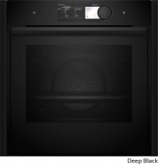 Neff B69FY5CX0, Einbaubackofen mit FullSteam, Deep Black Z9060DY0, EEK: A+, MIT 7 JAHREN GARANTIE