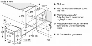 Neff B69FY5CX0, Einbaubackofen mit FullSteam, Deep Black Z9060DY0, EEK: A+, MIT 7 JAHREN GARANTIE