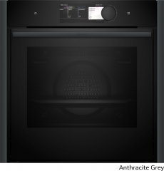 Neff B69FY5CY0, Einbaubackofen mit FullSteam, Anthracite Grey Z9060AY0, EEK: A+, MIT 7 JAHREN GARANTIE