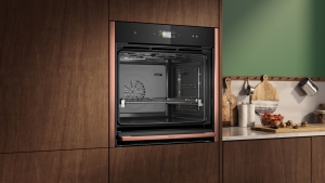 Neff B59FS3AY0, Einbaubackofen mit FullSteam, Brushed-Bronze Z9060BY0, EEK: A+, MIT 7 JAHREN GARANTIE