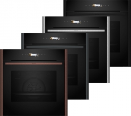 Neff B29CR7KY0, Einbaubackofen mit Pyrolyse, Deep Black Z9060DY0, EEK: A+, MIT 7 JAHREN GARANTIE