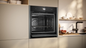 Neff B64VS71G0, Einbaubackofen mit Vario Steam und Pyrolyse, Graphite Grey, EEK: A+, MIT 7 JAHREN GARANTIE