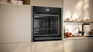 Neff B54CR71G0, Einbaubackofen mit Circo Therm und Pyrolyse, Graphite Grey, EEK: A+, MIT 7 JAHREN GARANTIE