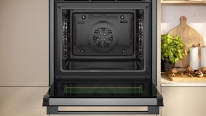 Neff B24CR31G0, Einbaubackofen mit Circo Therm, Graphite Grey, EEK: A+, MIT 7 JAHREN GARANTIE