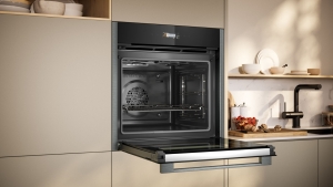 Neff B24CR31G0, Einbaubackofen mit Circo Therm, Graphite Grey, EEK: A+, MIT 7 JAHREN GARANTIE