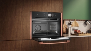 Neff C29FY5CX0, Kompakt-Dampfbackofen mit FullSteam, Brushed-Bronze Z9045BY0, EEK: A+, MIT 7 JAHREN GARANTIE