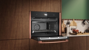 Neff C29FS3AY0, Kompakt-Dampfbackofen mit FullSteam, Brushed-Bronze Z9045BY0, EEK: A+, MIT 7 JAHREN GARANTIE