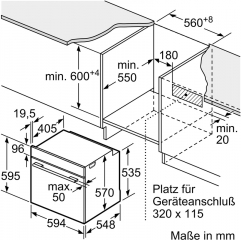 Neff B1CCC0AK0, Einbaubackofen mit Circo Therm, schwarz, EEK: A, mit 5 Jahren Garantie!