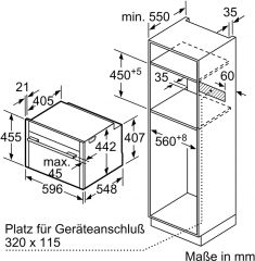 Neff C24FS31N0, Kompakt-Dampfbackofen mit FullSteam, EEK: A+, mit 5 Jahren Garantie!