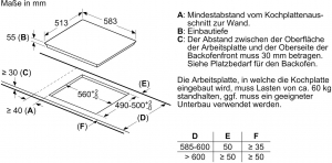 Neff M66SBX1L0, Induktionskochfeld herdgesteuert, 60 cm, Schwarz, Rahmen aufliegend, mit 5 Jahren Garantie!