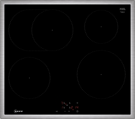 Neff M56SBF1L0, Induktionskochfeld herdgesteuert, 60 cm, Schwarz, Rahmen aufliegend, mit 5 Jahren Garantie!