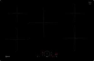 Neff T58PHV4C0, Induktionskochfeld flchenbndig, 80 cm, schwarz, MIT 7 JAHREN GARANTIE