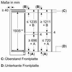 Neff KB7966FE0, Einbau Khl-Gefrierkombination, 193,5 cm, EEK: E, MIT 7 JAHREN GARANTIE