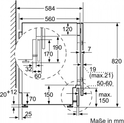 Neff V6540X3, Einbau-Waschtrockner, EEK: E, mit 5 Jahren Garantie!