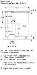 Neff I98WMM1Y7, Tischlfter ausfahrbar, 90 cm, Glasscheibe, Brushed-Bronze Z5802GLBY0, MIT 7 JAHREN GARANTIE