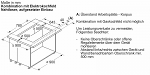 Neff I88WMM1Y7, Tischlfter ausfahrbar, 80 cm, Glasscheibe, Brushed-Bronze Z5802GLBY0, MIT 7 JAHREN GARANTIE