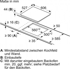 Bosch PKM675DP1D, Elektrokochfeld Glaskeramik, Serie 8, Rahmen aufliegend, 60 cm, mit 5 Jahren Garantie!