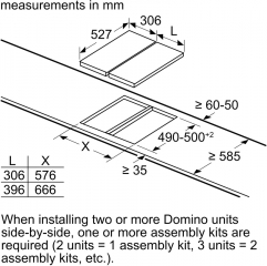 Bosch PIB375FB1E, Domino-Induktionskochfeld, Serie 6, Rahmen aufliegend, 30 cm, mit 5 Jahren Garantie!