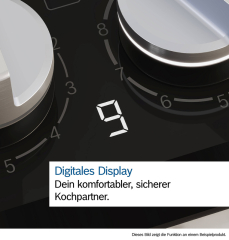 Bosch PRS9A6H40, autarkes Gaskochfeld, Hartglas, Serie 8, schwarz, 90 cm, mit 5 Jahren Garantie!