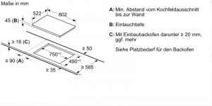 Bosch PKN811BA2E, Elektrokochfeld, Serie 4, rahmenlos aufliegend, 80 cm, mit 5 Jahren Garantie!