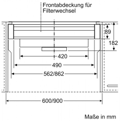 Bosch DWZ1IX1C6,  Clean Air Plus Umluftset