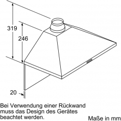 Bosch DWP96BC50, Wandesse, Serie 2, Edelstahl, 90 cm, EEK: A, mit 5 Jahren Garantie!