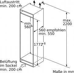 Bosch KIF82PFE0, Einbau-Khlschrank mit Gefrierfach, 177.5 x 56 cm cm, Serie 8, EEK: E, mit 5 Jahren Garantie!