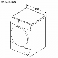 BOSCH WTH83V03, Wrmepumpentrockner, freistehend, 7 kg, Serie 4, EEK: A++, mit 5 Jahren Garantie!