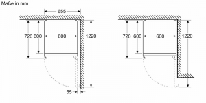 BOSCH KGN36VICT, Freistehende Khl-Gefrier-Kombination, 186 x 60 cm, Gebrsteter Stahl, AntiFingerprint, Serie 4, EEK: C, mit 5 Jahren Garantie!