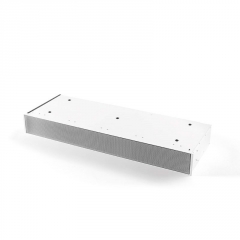 Einzelstck Novy Sockel Umluftbox mit monoblock wei, Hhe 98 mm, 7921400