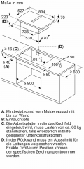 Neff V58YHQ4C0, Induktionskochfeld mit Dunstabzug, 80 cm, Brushed-Bronze Z9802PFBY0, MIT 7 JAHREN GARANTIE