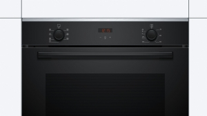 Bosch HBD431FH63, SET Einbau-Backofen und Elektro-Kochfeld, HBS233BB0 + PKN645BA2E, Schwarz, EEK: A, mit 5 Jahren Garantie!