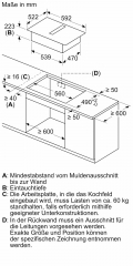 Constructa CV435236, Induktionskochfeld mit Dunstabzug, 60 cm, rahmenlos, EEK: B, mit 5 Jahren Garantie!