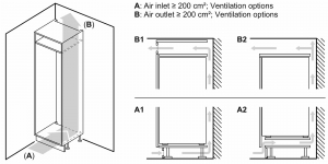 Constructa CK677AFE0, Einbau-Khl-Gefrier-Kombination, 157.8 x 55.8 cm, EEK: E, mit 5 Jahren Garantie!