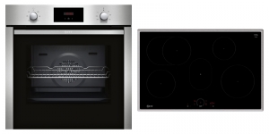 Neff BX38I, SET Einbaubackofen B1CCC0AN0 und Induktionskochfeld T58SHF1L0, EEK: A, mit 5 Jahren Garantie!