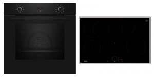 Neff BX38IB, SET Einbaubackofen B1CCC0AK0 und Induktionskochfeld T58SHF1L0, EEK: A, mit 5 Jahren Garantie!