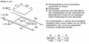 Neff BX36I, SET Einbaubackofen B1CCC0AN0 und Induktionskochfeld T46SBE1L0, EEK: A, mit 5 Jahren Garantie!