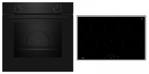 Neff BX18IB, SET Einbaubackofen B1DCA0AK0 und Induktionskochfeld T58SHF1L0, EEK: A, mit 5 Jahren Garantie!